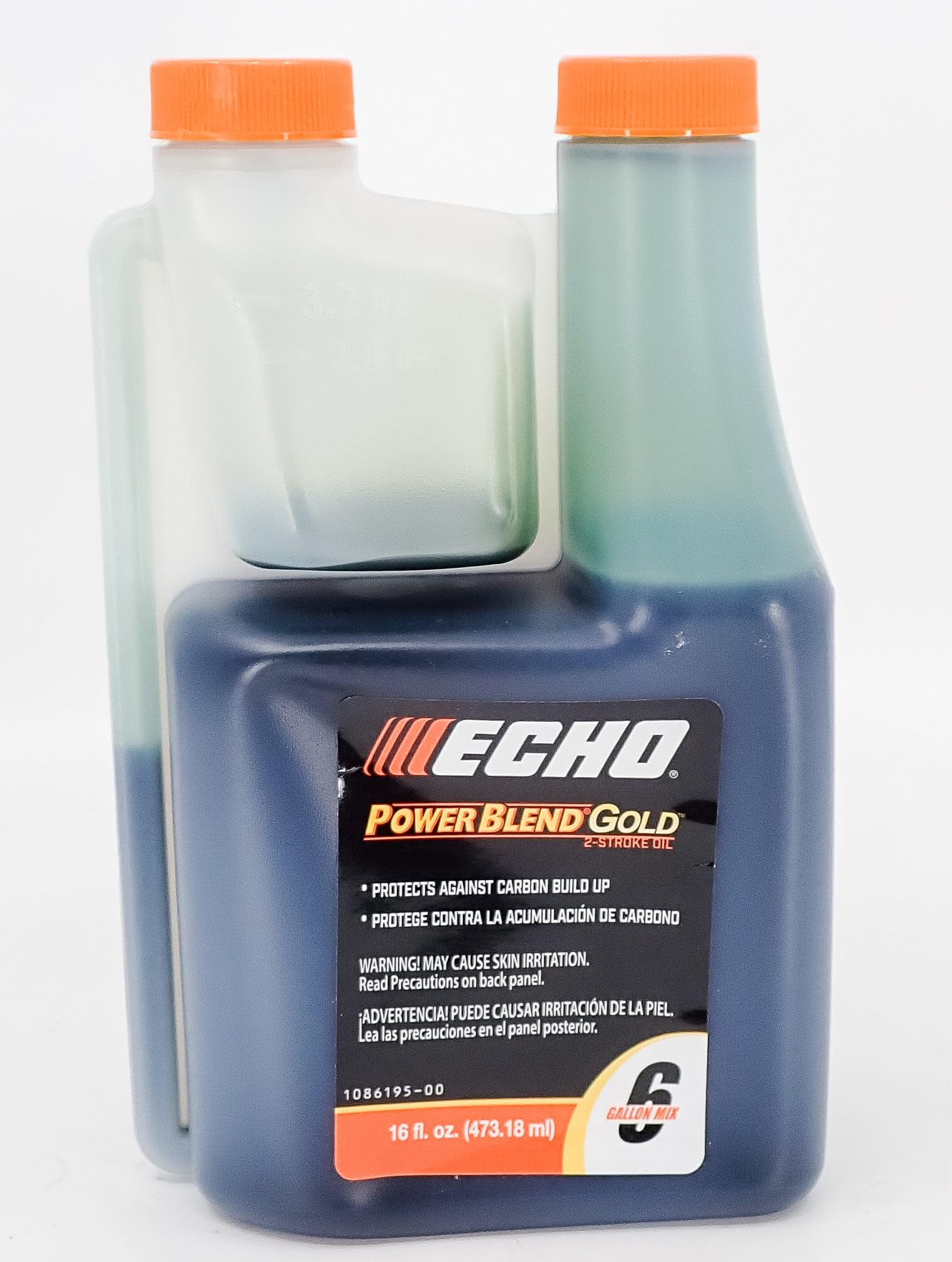 Amazon.com: ECHO POWER BLEND GOLD 2 STROKE OIL 16OZ 6 GALLON MIX